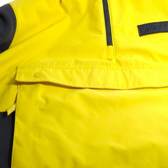 Nike SB Everett Repel Yellow Anorak Hoodie Jacket Size Large - Picture 13 of 14